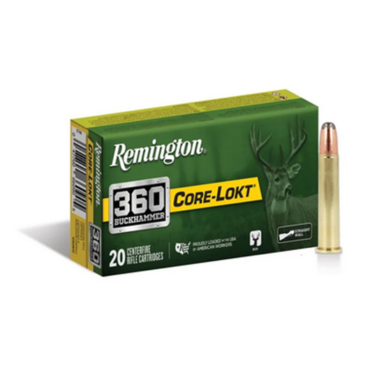 REM CORE-LOKT 360BUCK 200GR SP 20/10 - Ammunition